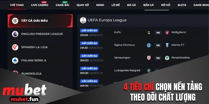 Nắm rõ 4 tiêu chí chọn nền tảng theo dõi chất lượng